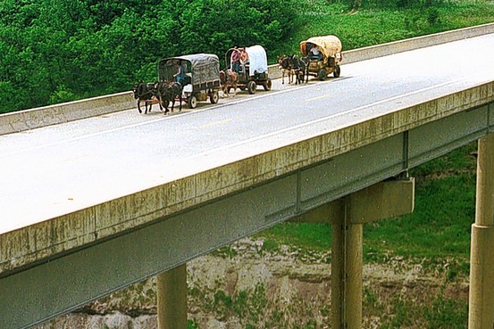 Senator Byrd's highway in W.V.